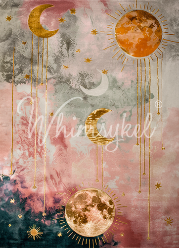 Boho Night Skies Decoupage Tissue Paper 21X29