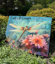 Whimsykel Dragonfly Dance Decoupage Tissue Paper 21x29 in Acrylic Mineral Paint Chalk Paint Clay Paint