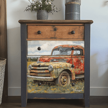 Whimsykel Wholesale Old Farm Truck Decoupage Tissue Paper 29X21 Acrylic Mineral Paint Chalk Paint Clay Paint