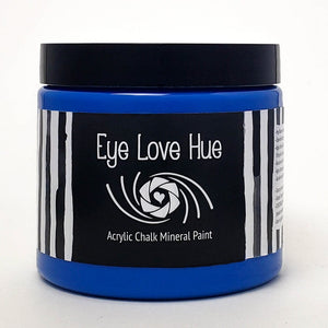 Eye Love Hue Paint & Products 16 oz Blue By Hue ** Acrylic Mineral Paint Chalk Paint Clay Paint