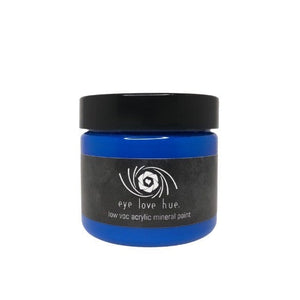 Eye Love Hue Paint & Products 2 oz Blue By Hue ** Acrylic Mineral Paint Chalk Paint Clay Paint